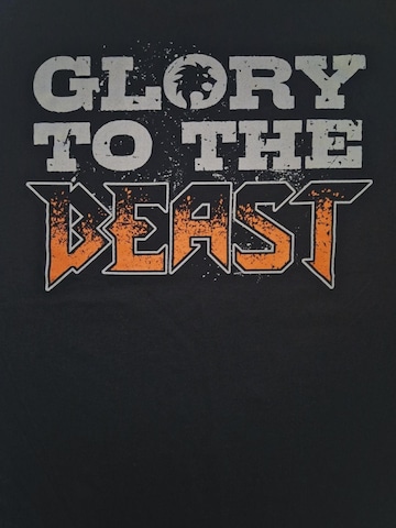 Rockshirts - Camiseta 'Beast In Black Glory To The Beast' en negro