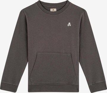 Sweat-shirt Scalpers en gris : devant