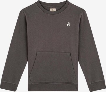 ScalpersSweater majica - siva boja: prednji dio