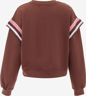 Sweat-shirt HOMEBASE en marron