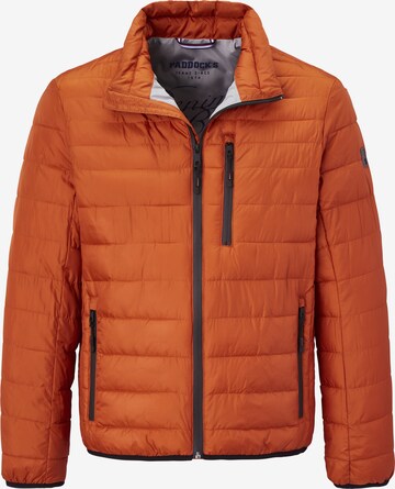 PADDOCKS Between-Season Jacket in Orange: front