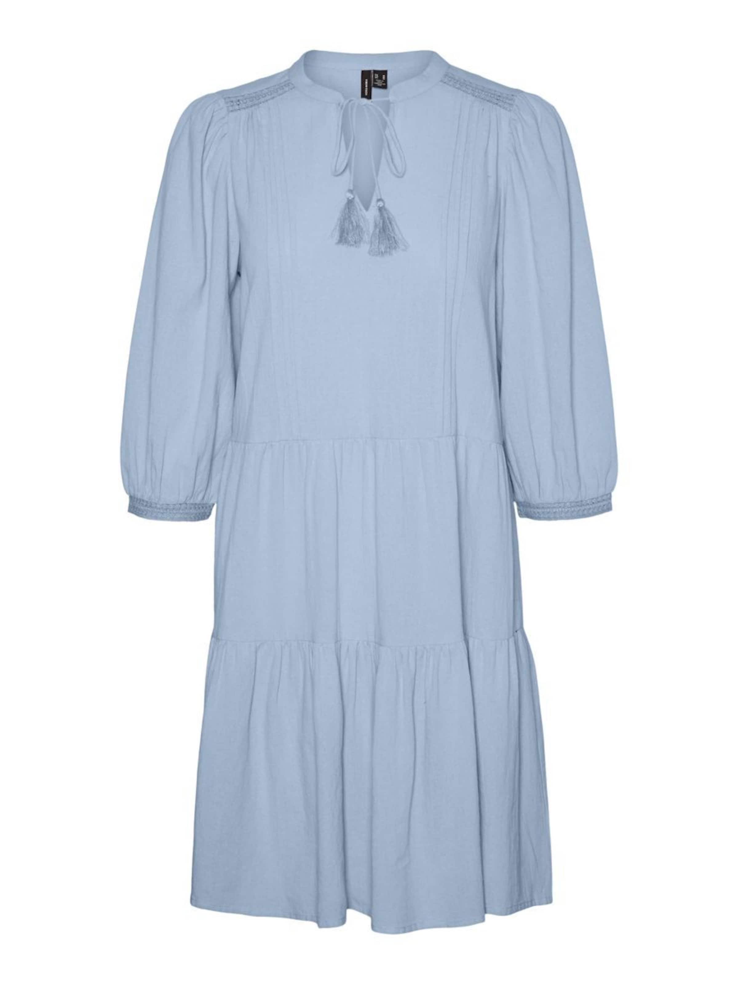 VERO MODA - Vestido 'Pretty' en azul: frente