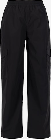 ALPHA INDUSTRIES Loose fit Cargo trousers in Black: front