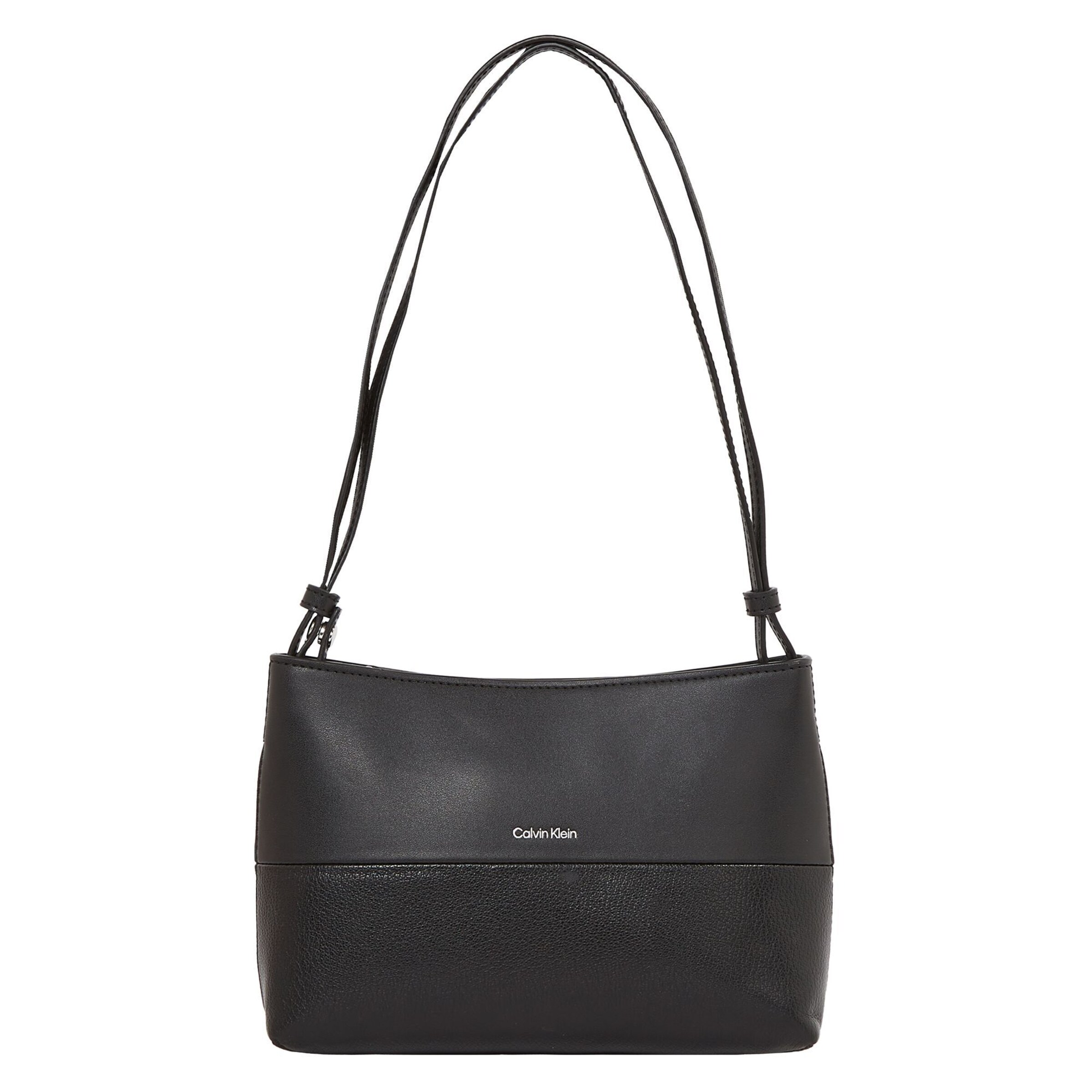 Calvin Klein Shoulder Bag in Black: front