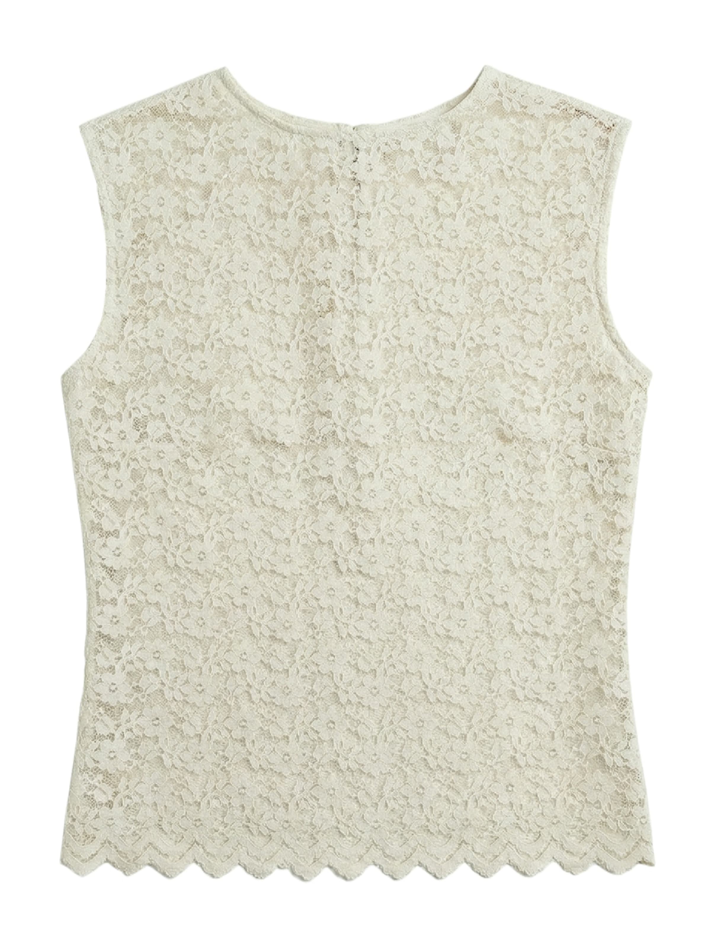 VERO MODA Toppi värissä beige: etupuoli