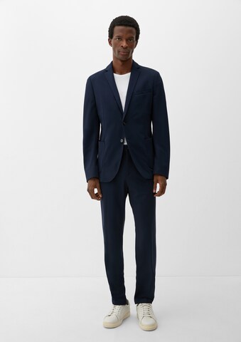 Coupe regular Veste de costume s.Oliver BLACK LABEL en bleu : devant