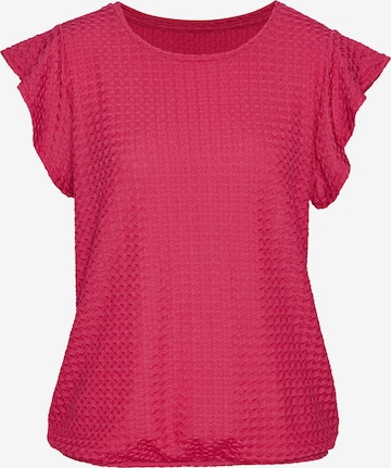 LASCANA Bluse in Pink: Vorderseite