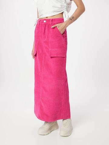 Warehouse Skirt in Pink: front