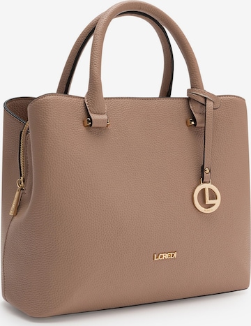 L.CREDI Handbag 'Maxima' in Brown