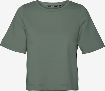 VERO MODA Shirt 'Octavia' in Groen: voorkant