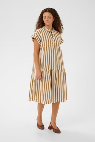SAINT TROPEZ Jurk 'ZalindaSZ' in Bruin