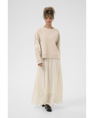 Cream Sweatshirt i beige
