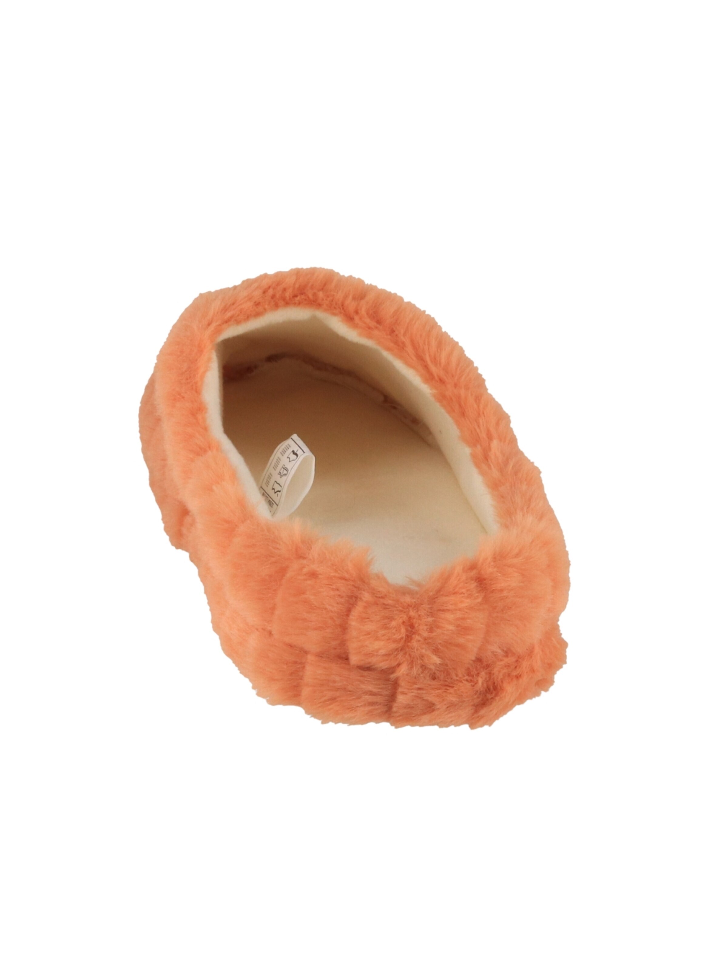 Fluffys Hausschuh 'Veluna Plüsch Pantoffeln'‌‌‌ in Orange