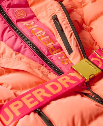 Veste de sport Superdry en orange