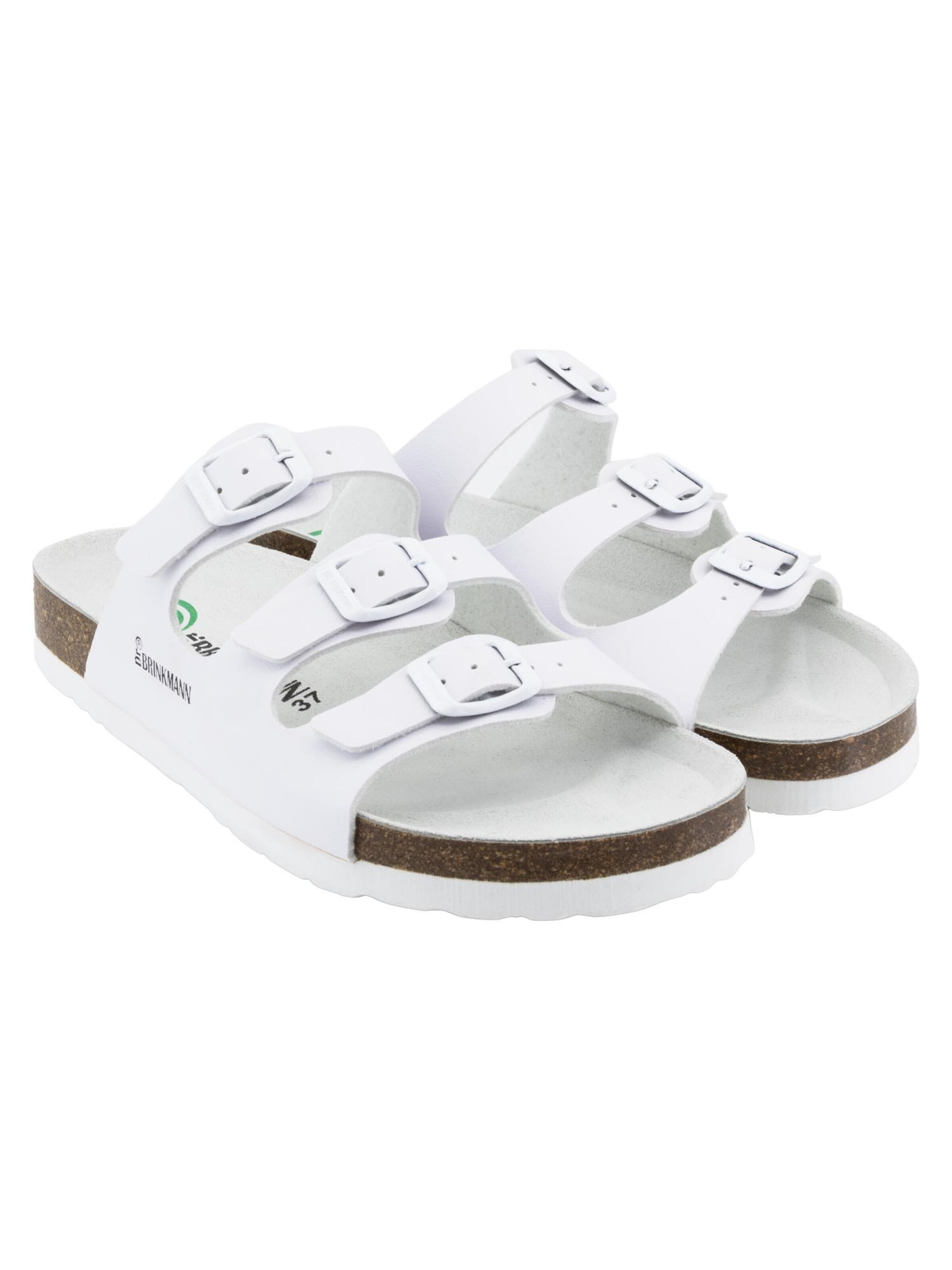 DR. BRINKMANN Mules 'Novelda' in White