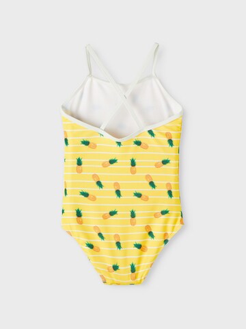 NAME ITJednodijelni kupaći kostim 'Ziza' - žuta boja