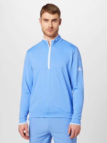 ADIDAS GOLF Sportsweatshirt in Blau: Vorderseite