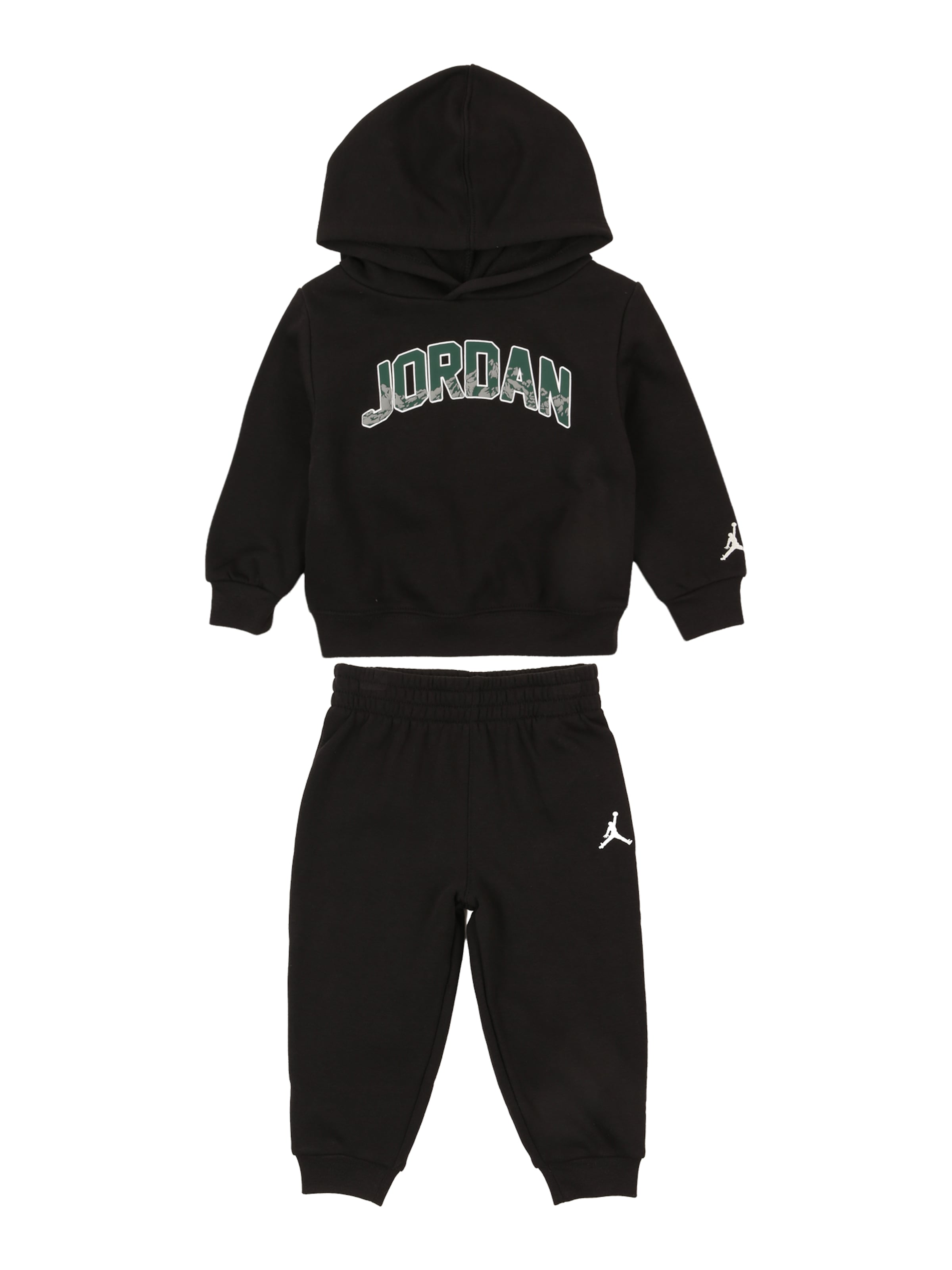 Jordan Облекло за бягане 'AJ1' в черно: отпред