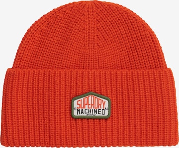 Bonnet Superdry en orange : devant