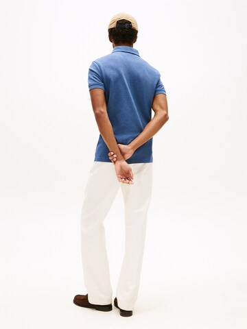 TOMMY HILFIGER Футболка 'CORE 1985 SLIM POLO' в Синий: сзади