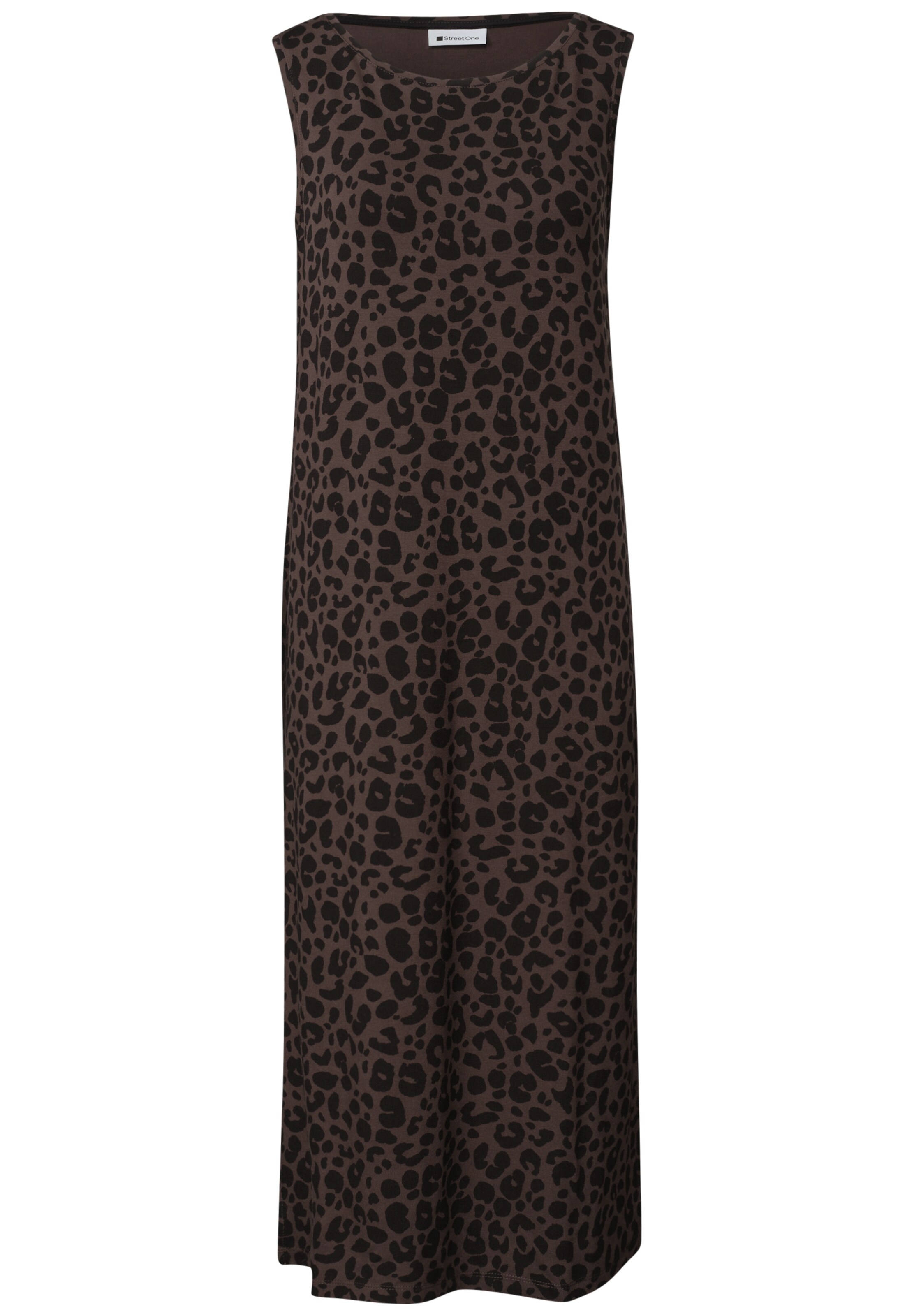 STREET ONE Kleid in Braun: Vorderseite