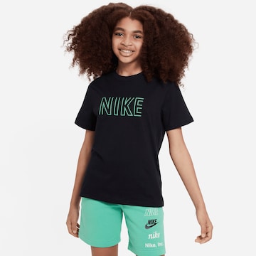 Nike Sportswear T-Shirt in Schwarz: predná strana