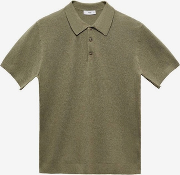 MANGO MAN Shirt 'Andrew' in Green: front