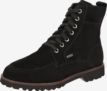 Bottines à lacets 'Merdit' SIOUX en noir : devant