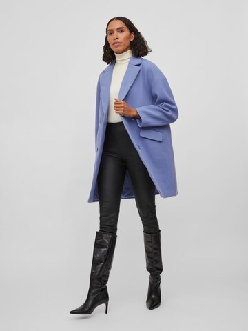 VILA Between-Seasons Coat in Blue