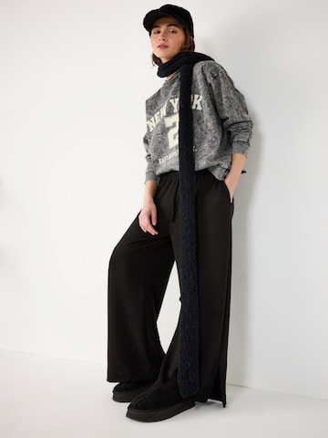 No Matter What Loosefit Broek in Zwart