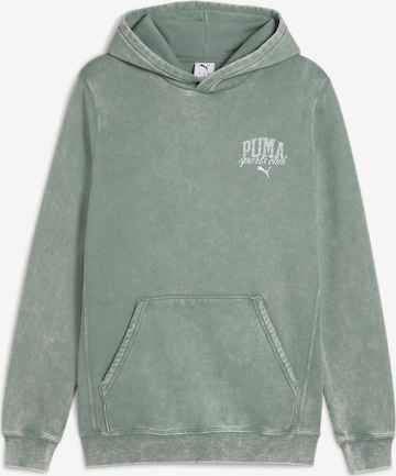 PUMA Sweatshirt in Green: front
