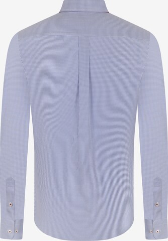 DENIM CULTURE Regular fit Overhemd 'Trent' in Blauw