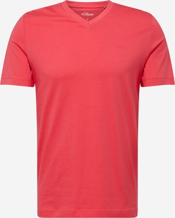 s.Oliver - Camisa em vermelho: frente