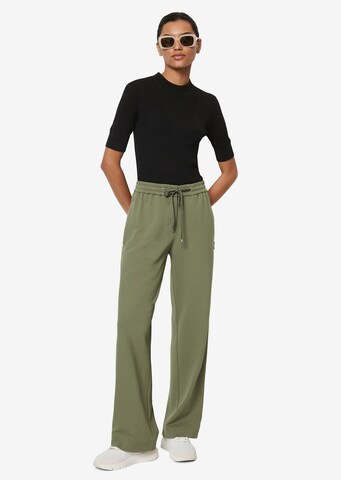 Largi Pantaloni de la Marc O'Polo pe verde