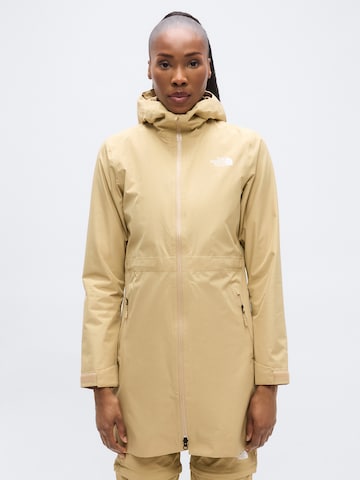 THE NORTH FACE Outdoorová bunda 'HIKESTELLER' – zelená: přední strana