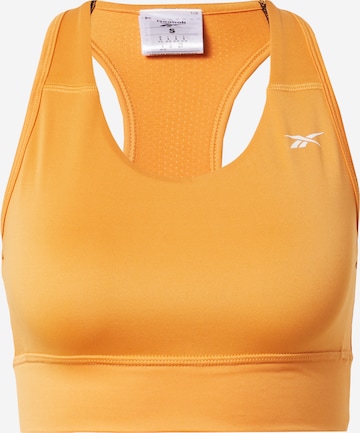 Reebok - Bustier Sujetador deportivo en naranja: frente