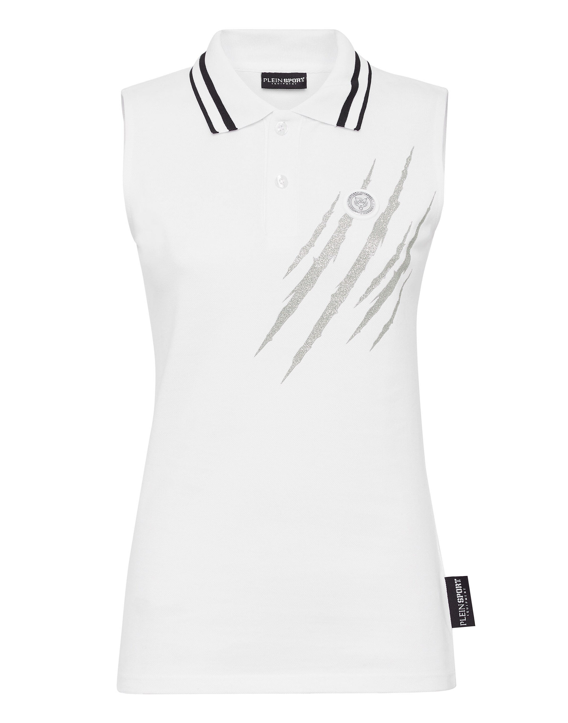 Plein Sport - Camiseta en blanco: frente