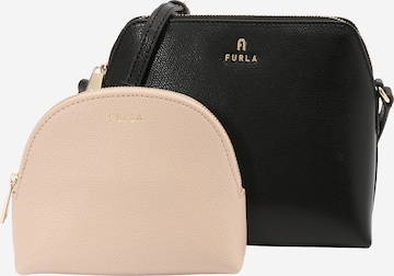 FURLA - Mala de ombro 'CAMELIA' em preto