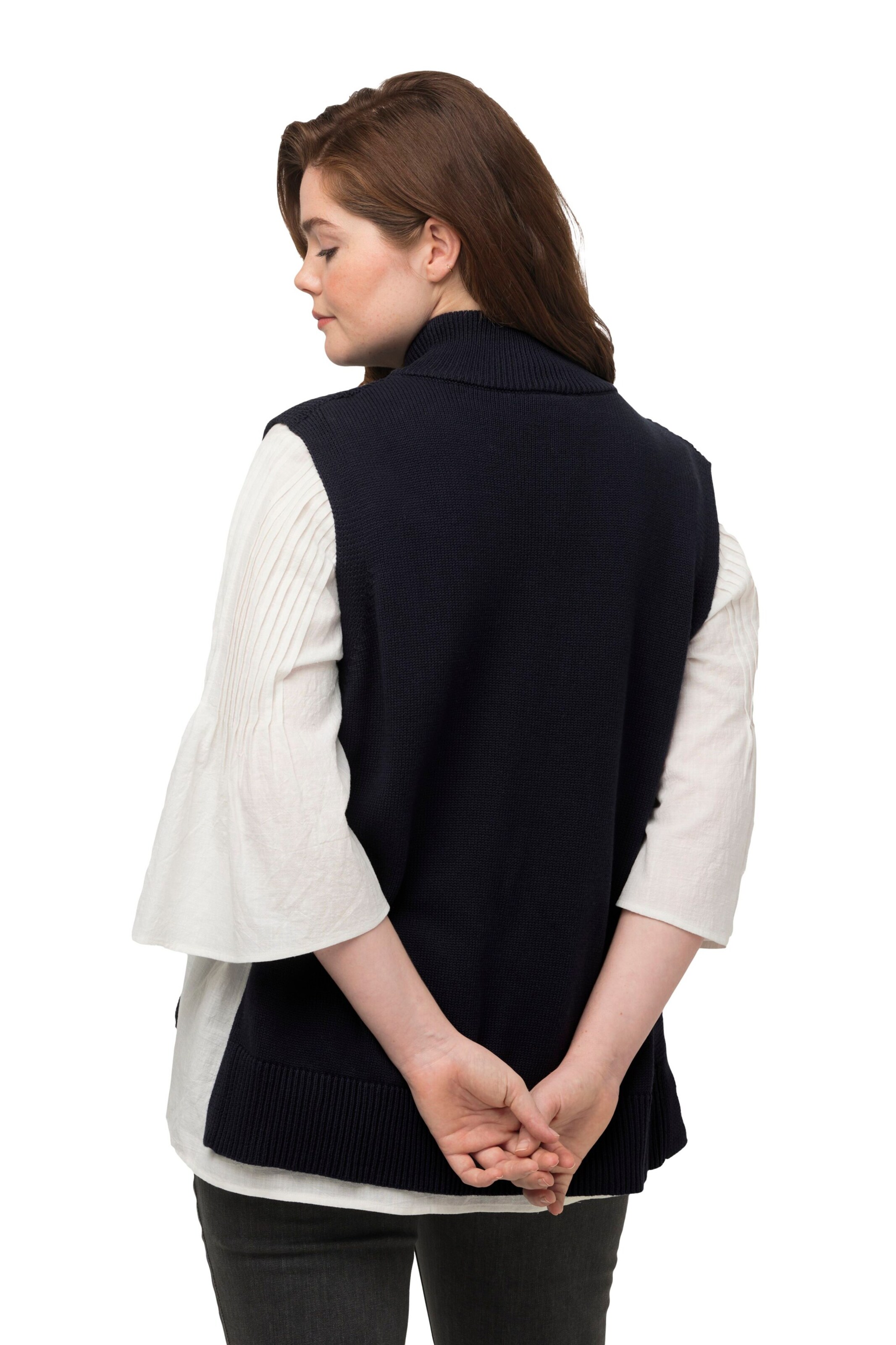 Ulla Popken Pullover in Blau