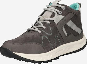 GEOX Sneakers hoog 'Delray' in Grijs: voorkant