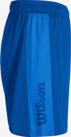 WILSON Loosefit Sporthose in Blau