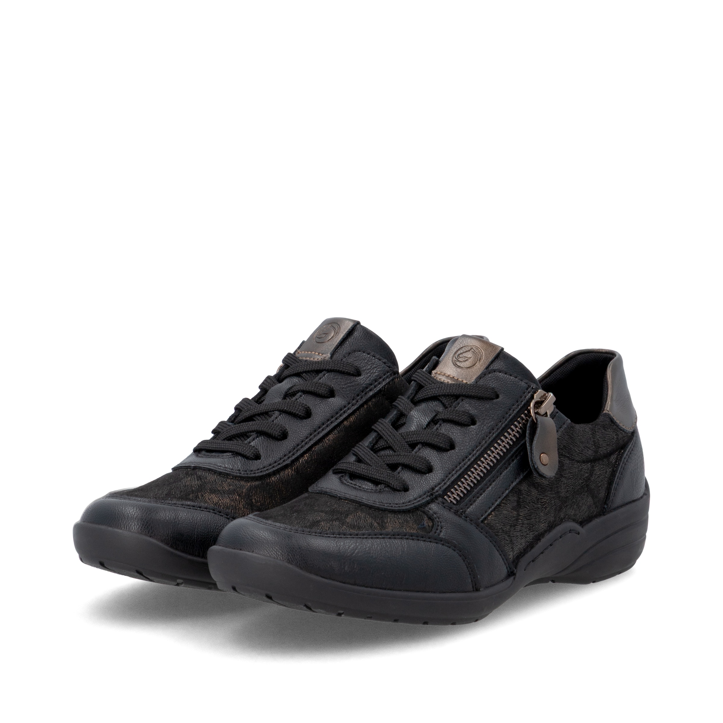 Chaussure à lacets REMONTE en argent