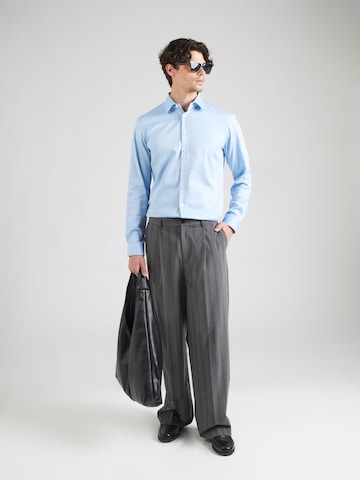 SELECTED Slim fit Button Up Shirt in Blue