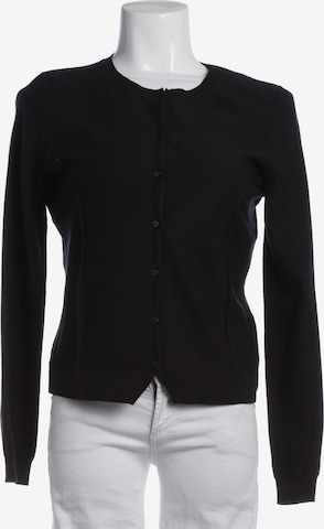 BOSS Pullover / Strickjacke M in Schwarz: Vorderseite