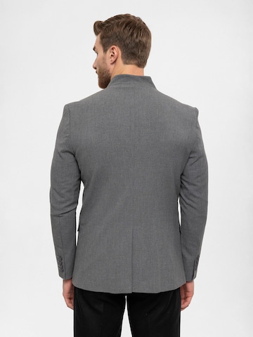 Antioch Slim fit Pintsak w kolorze szary