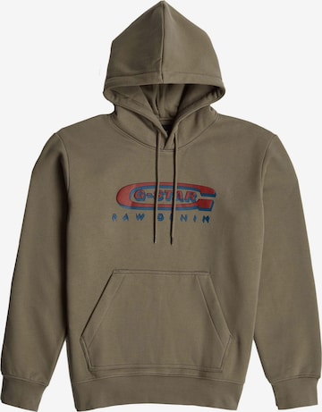 Sweat-shirt G-STAR en vert : devant