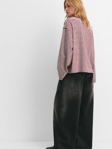 Pull&Bear Shirt 'PACIFIC' in Red