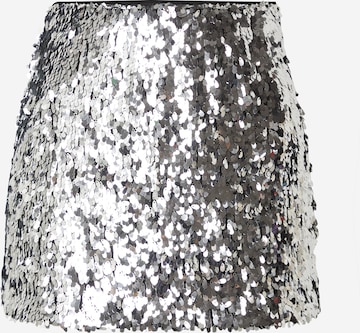 ABOUT YOU x Emili Sindlev Skirt 'Silva' in Silver: front