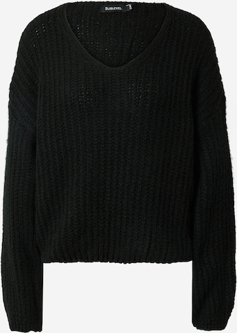 Sublevel Sweater in Black: front