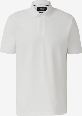 T-Shirt s.Oliver BLACK LABEL en blanc : devant